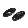 Powder Coated Black Steel Table Mount Base Plate